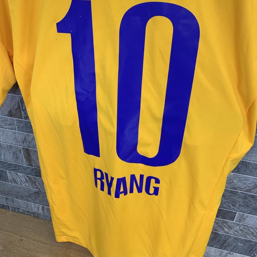 新品タグ付き　adidas　べガルタ仙台　梁勇基選手　ユニフォーム　背番号10