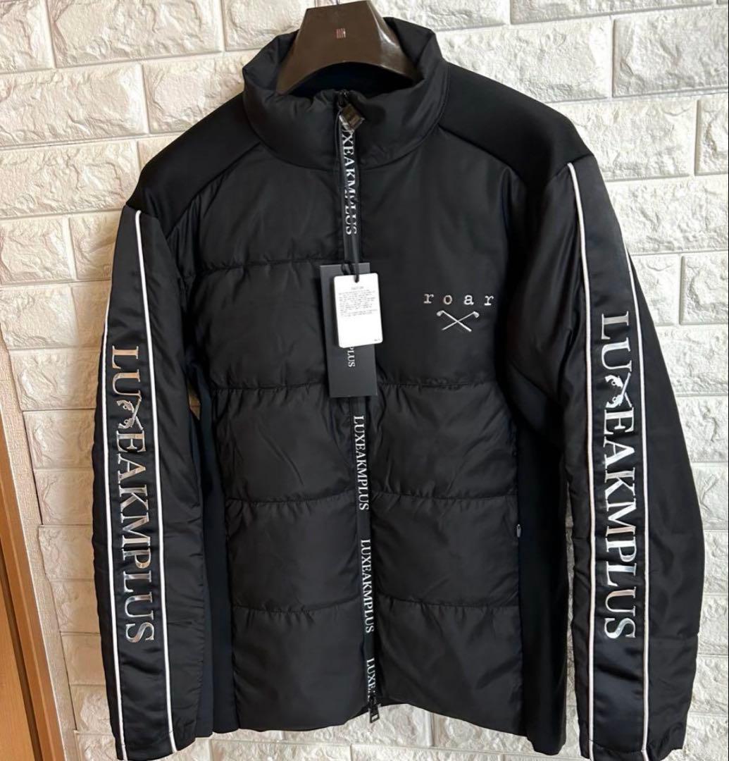 【新品】LUXEAKMPLUS×roar／コラボ ゴルフウェア 中綿入りブルゾン