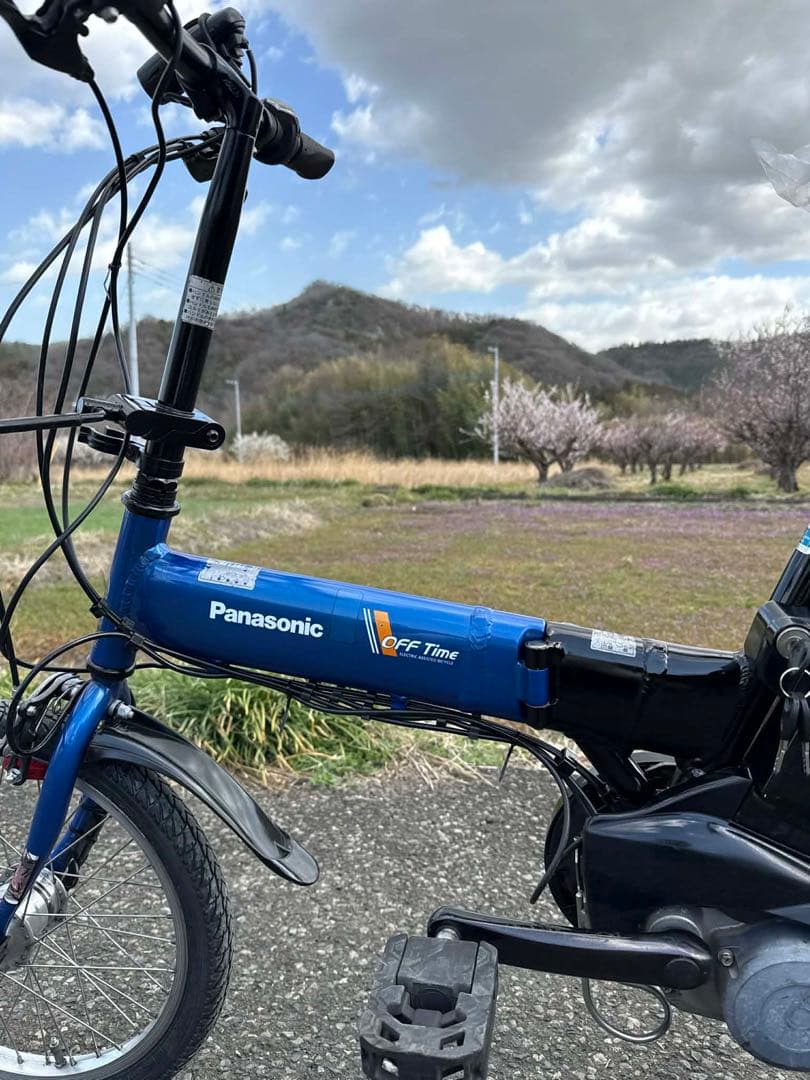Panasonic 電動アシスト自転車 青