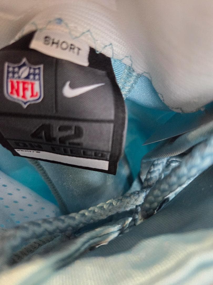 Nike NFL ゲームパンツ ライトブルー 42 SHORT ON FIELD