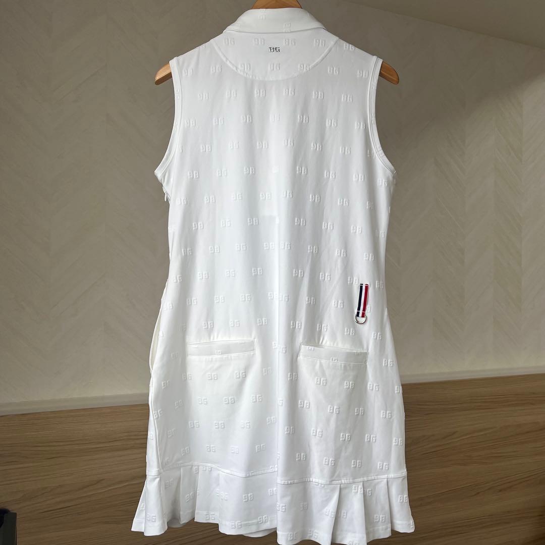 新品★38,500円 L BRIEFINGゴルフ ワンピース ノースリーブポロ