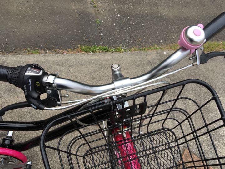 自転車　24インチ　女の子　屋内保管　使用わずか