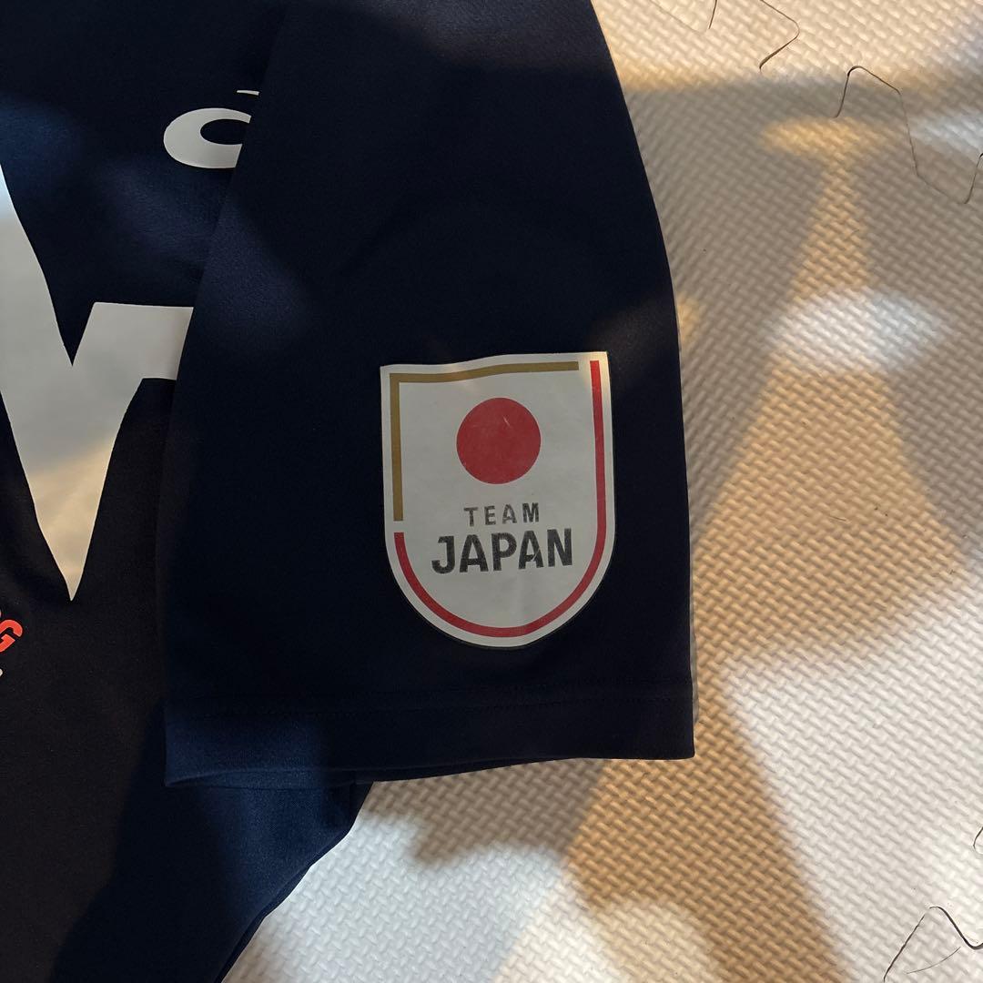【レア】　レスリング　日本代表　支給品　シャツL