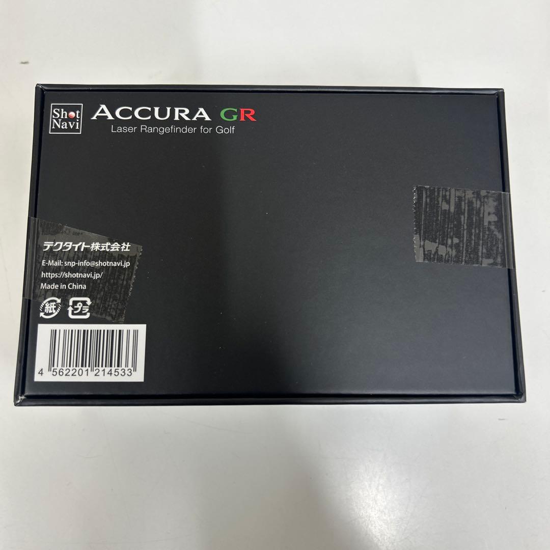 Shot Navi(ショットナビ) ゴルフ レーザー距離計 ACCURA-GR