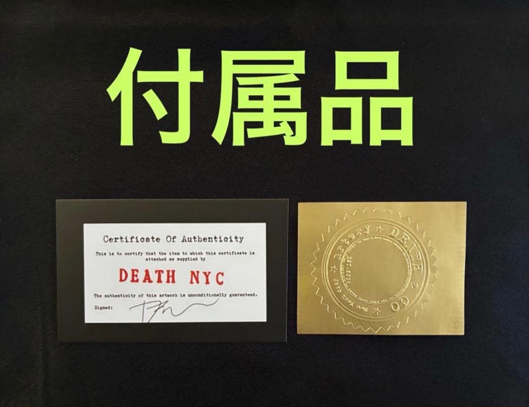 ◇Edition of 10◇ DEATH NYC アートポスター jo112