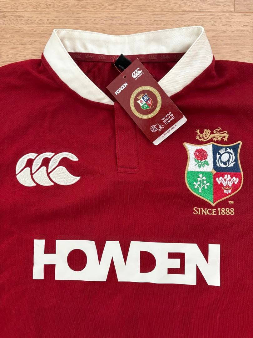 【新品未使用】British & Irish Lions ラグビージャージ M