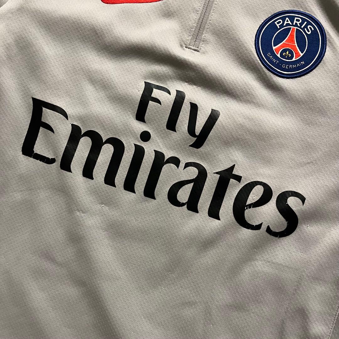 パリサンジェルマン 17/18 Dri-FIT ハーフジップ ドリルトップ L