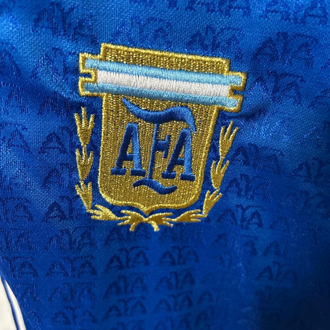 1994年アメリカW杯　アルゼンチン代表　アウェイユニフォーム　マラドーナ
