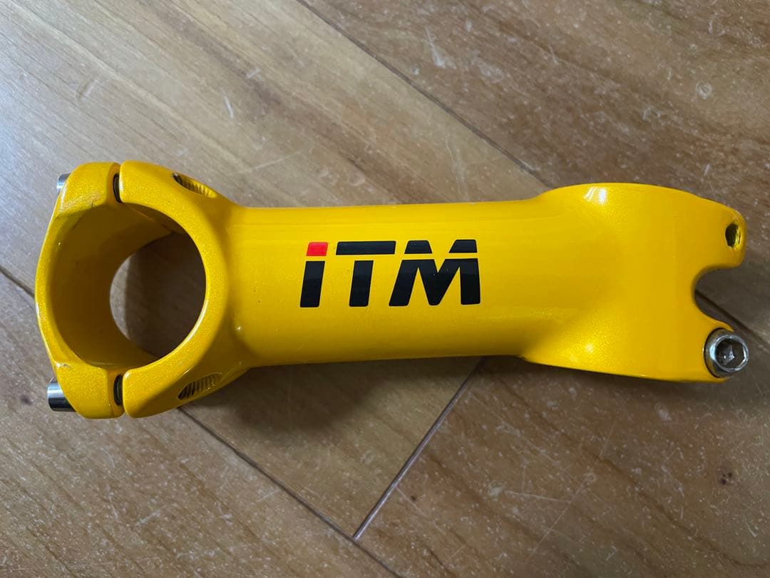 ITM アイティーエム　ステム イエロー　パンターニ　ビアンキ　100mm