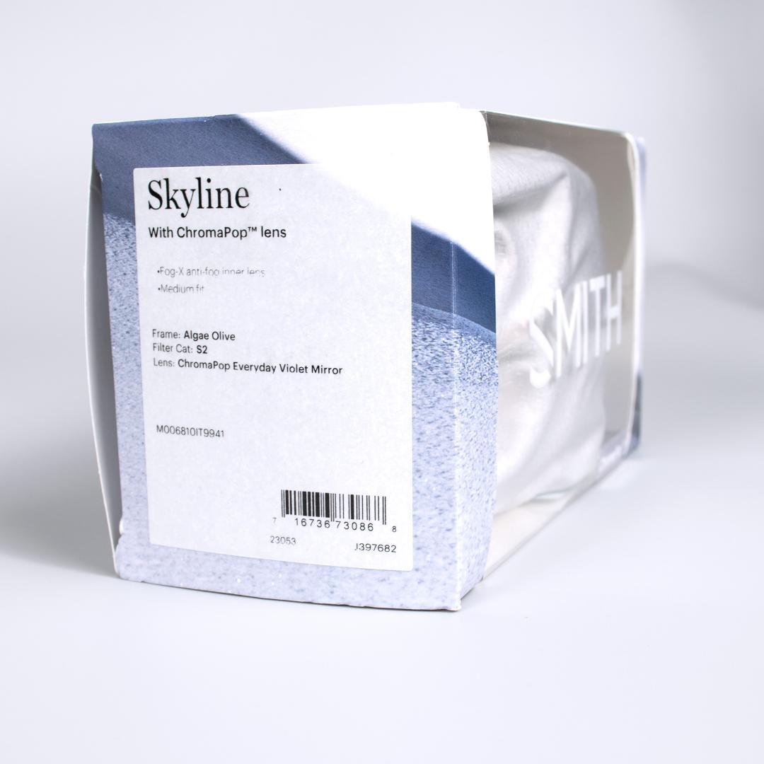 【訳あり】SMITH スミス SKYLINE スノーゴーグル s038