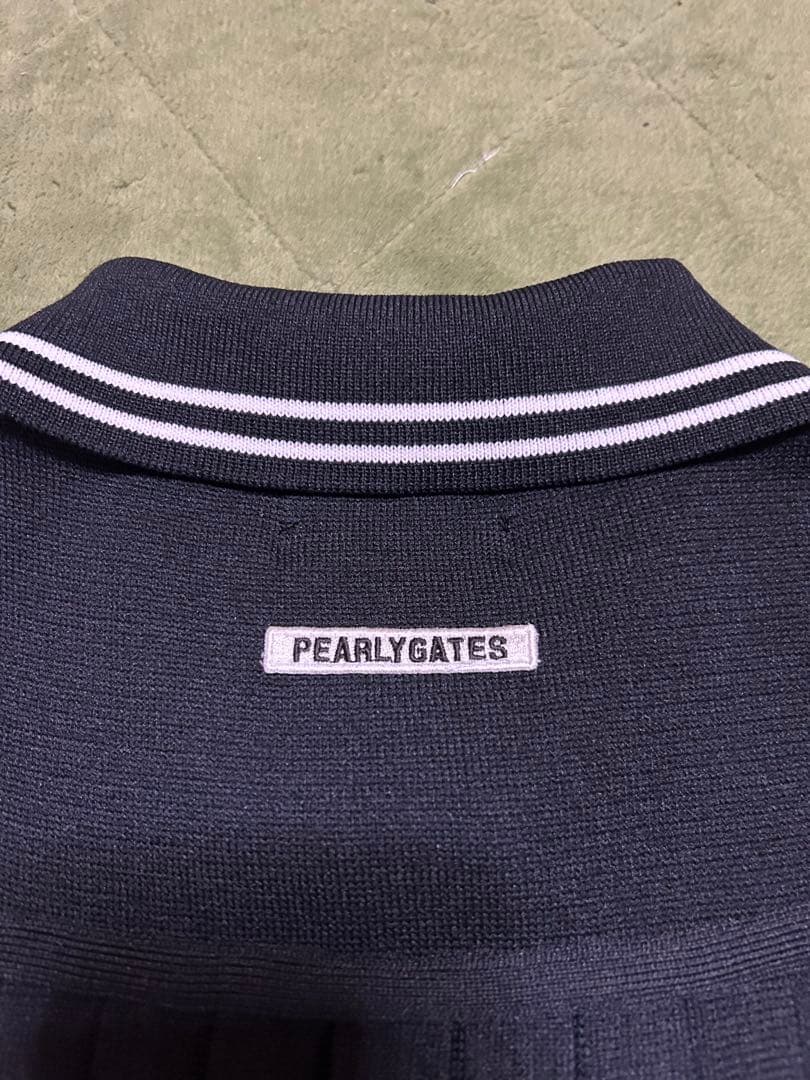 PEARLY GATES バックプリーツニットシャツ　未使用