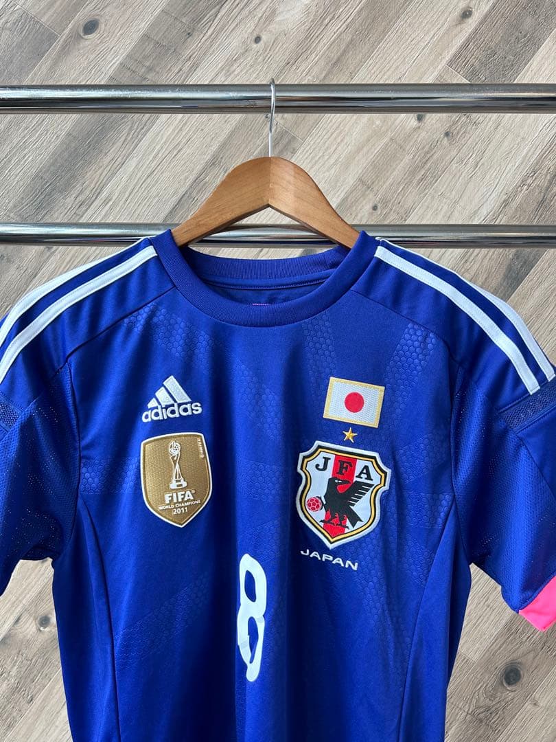 ★ なでしこジャパン　宮間あや　アディダス　背番号　ゲームシャツ　サッカーシャツ