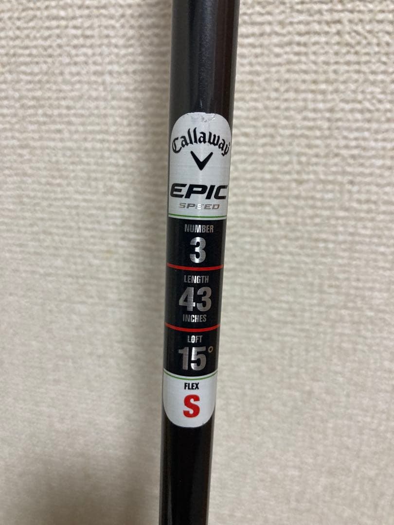 Epic Speed 3番ウッド　43インチ