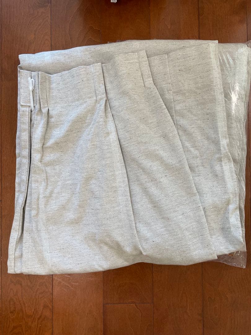 【美品】(特注サイズ)unicoオーダーカーテン２枚組