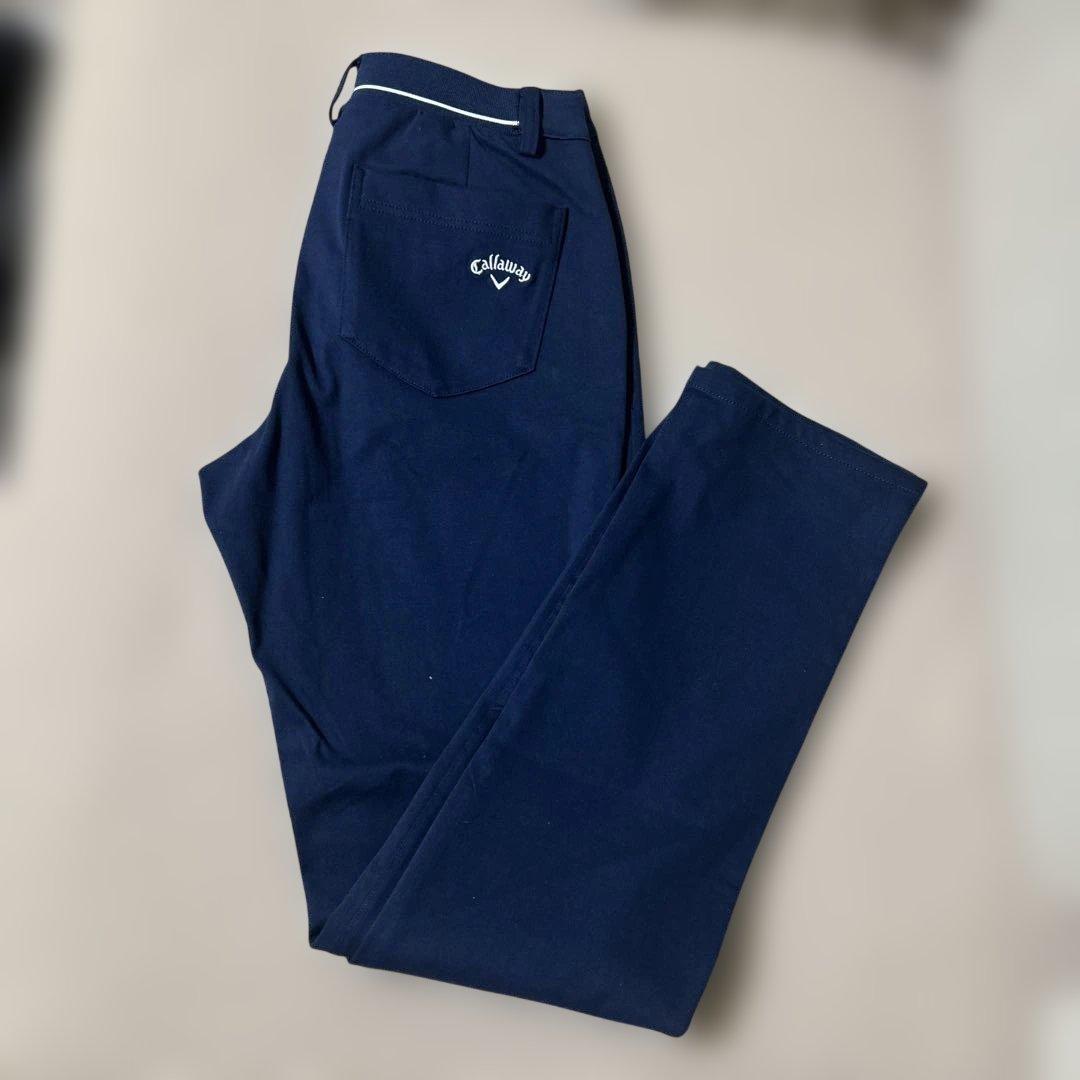 CALLAWAY 8WAYストレッチ ネイビー パンツ