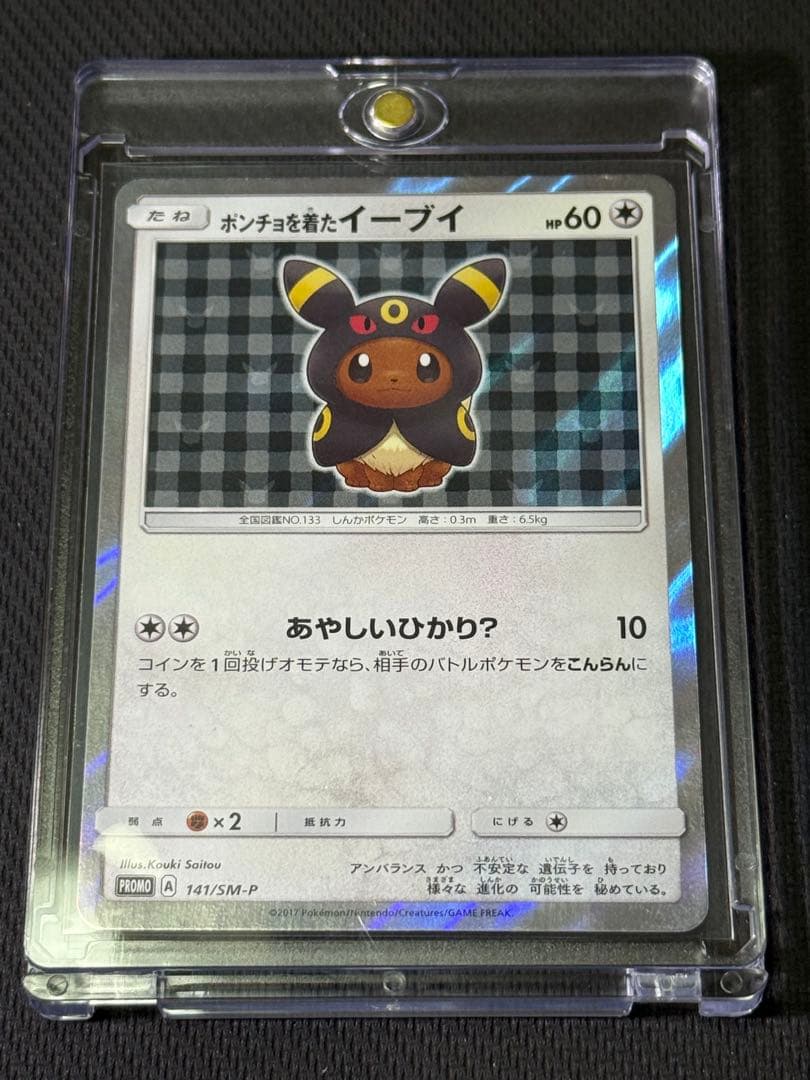 ポンチョを着たイーブイ 141/SM-P