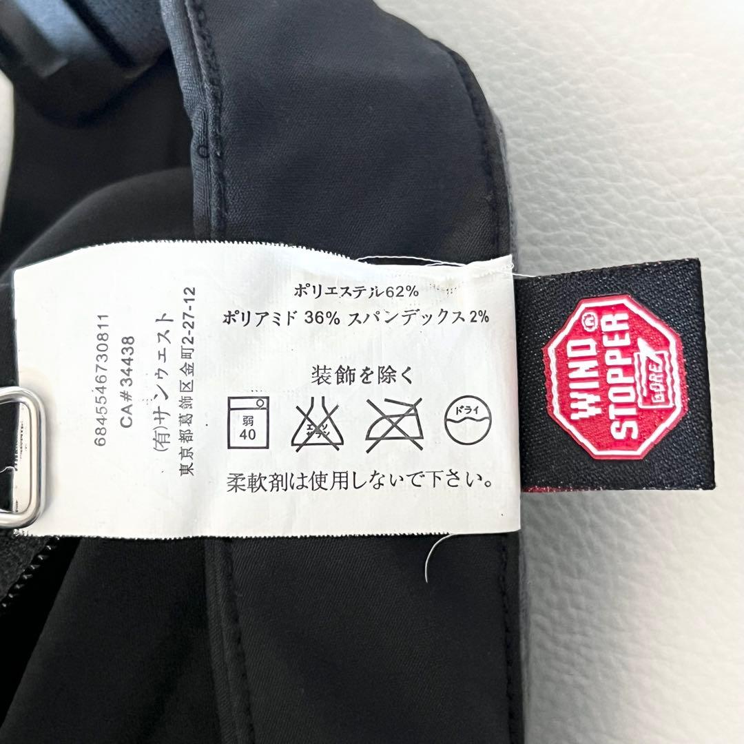 3274【美品】アークテリクス　パンツ ウィンドストッパー　スノボウェア　黒　S