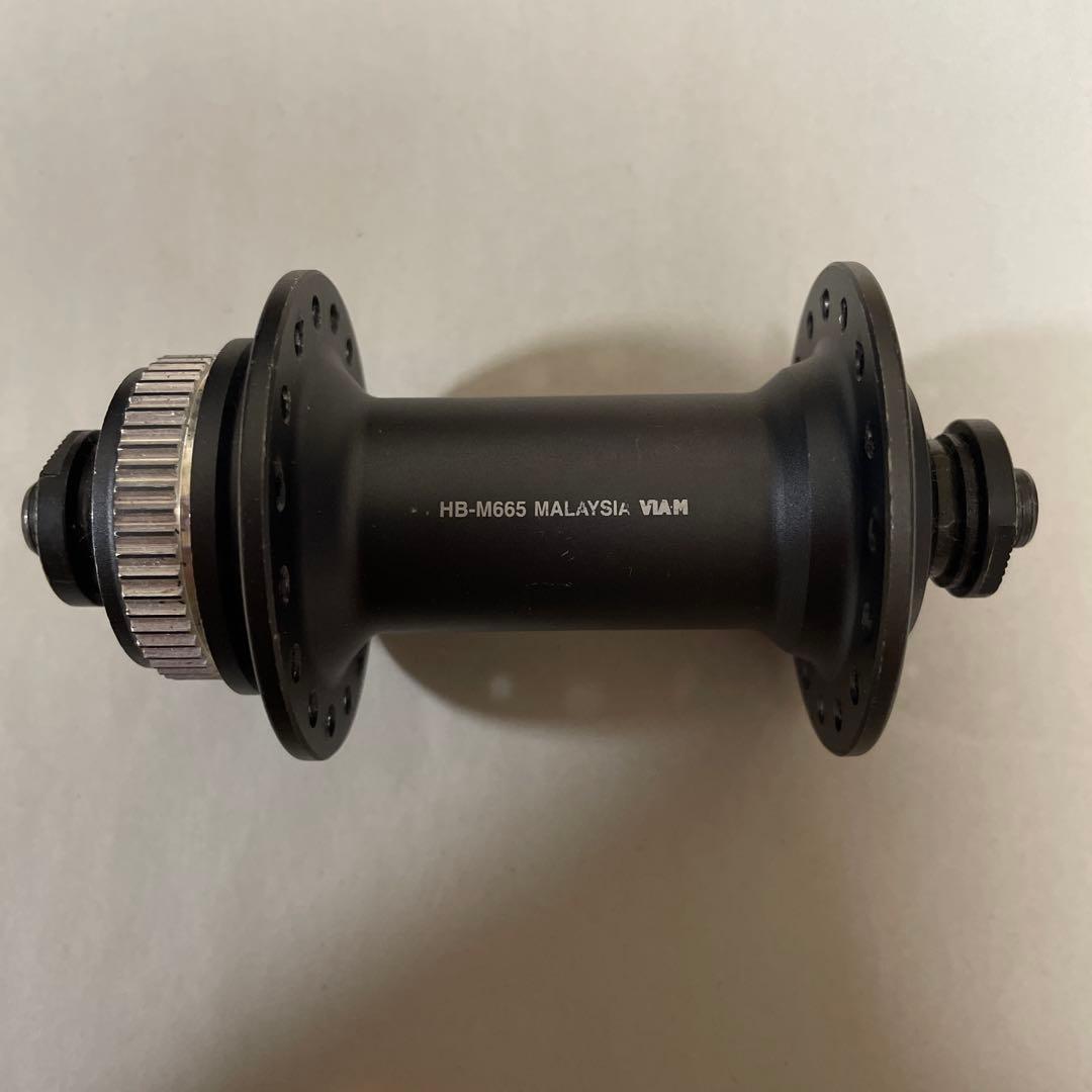 シマノ SLX M665前後ハブセット32H（QR, ディスクブレーキ用）