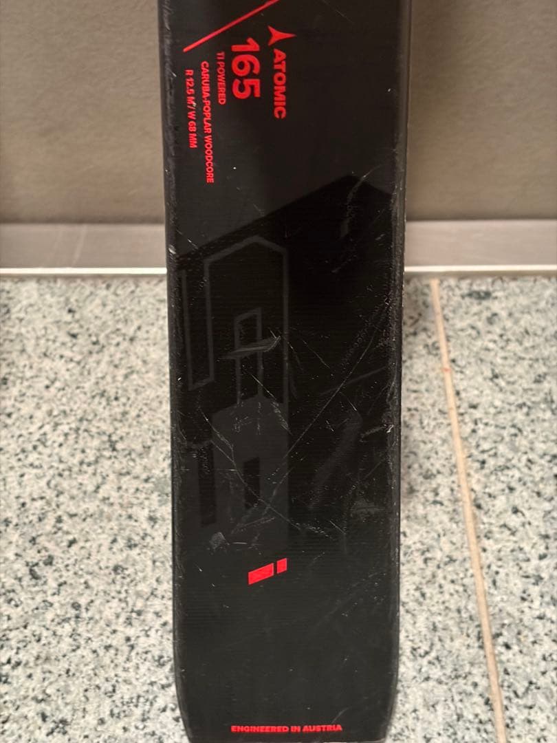 ATOMIC スキー板 s9i 165cm