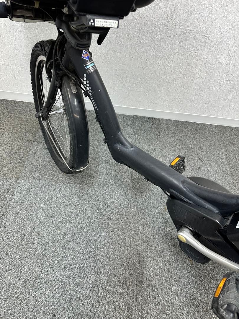 3人乗り電動自転車　ブリヂストンアンジェリーノ 子供乗せシート付きお買い得品