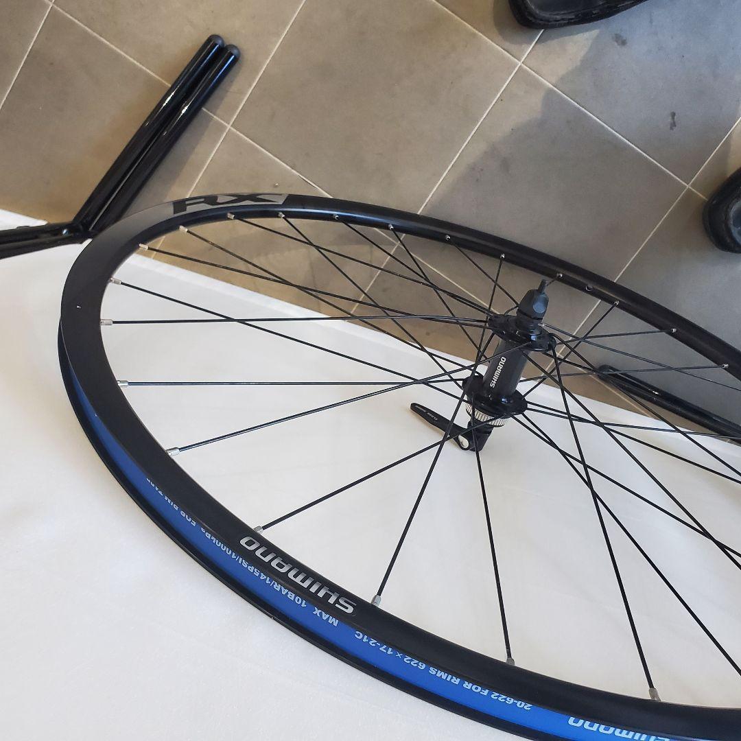 SHIMANO WH-RX010 前後ホイールセット 700C ディスクブレーキ