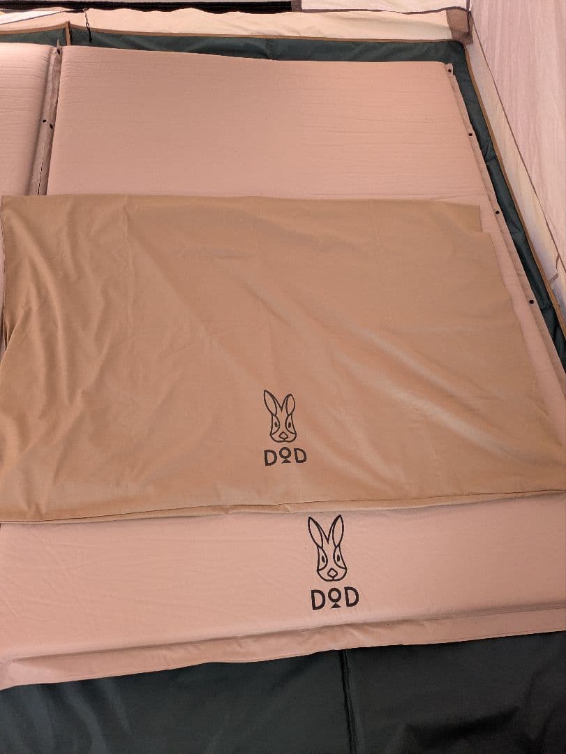 DOD インフレーターマット キャンプマット ソトネノサソイL×2枚セット