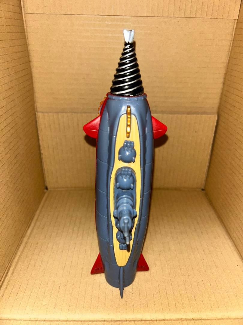 マルサン　轟天号　ソフビ　ゴジラ　海底軍艦