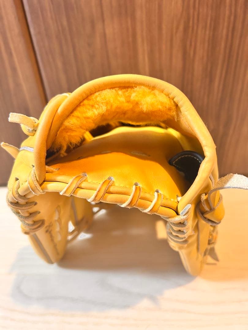 Mizuno プロモデル 硬式グローブ、グローブケース右投げ内野手用