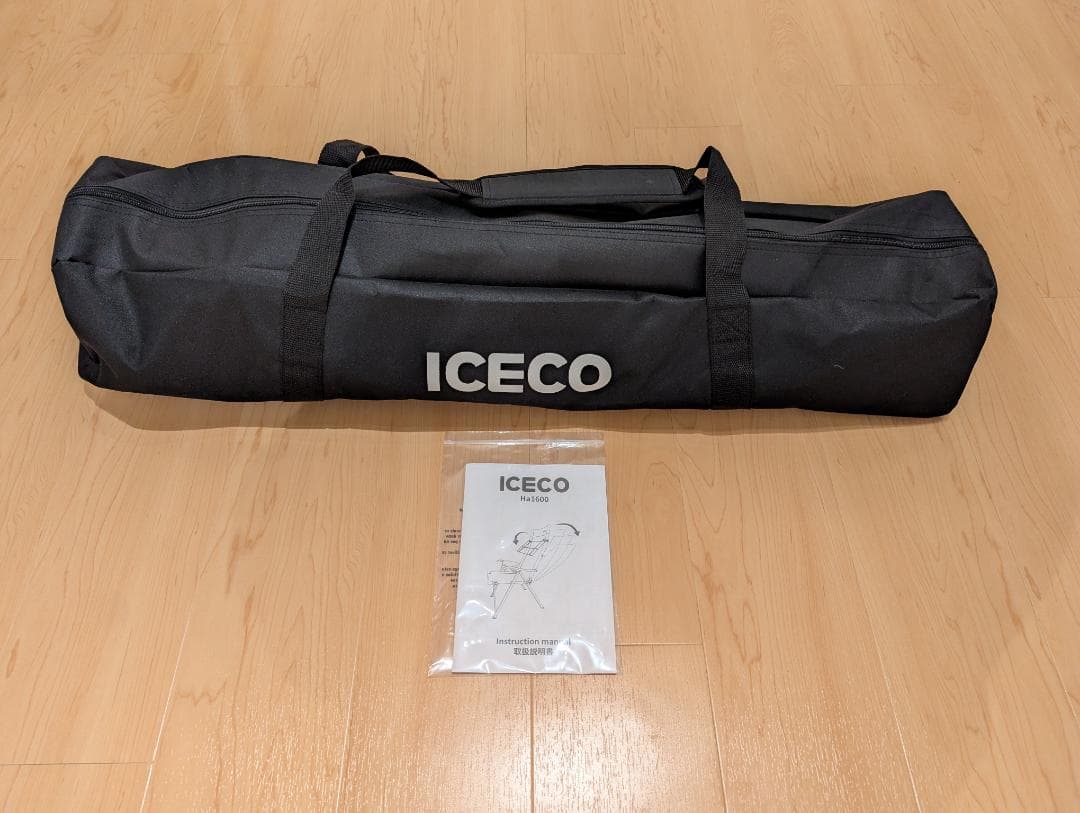 ICECO 4段階リクライニング式 ハイバックチェア キャンプ 折りたたみ
