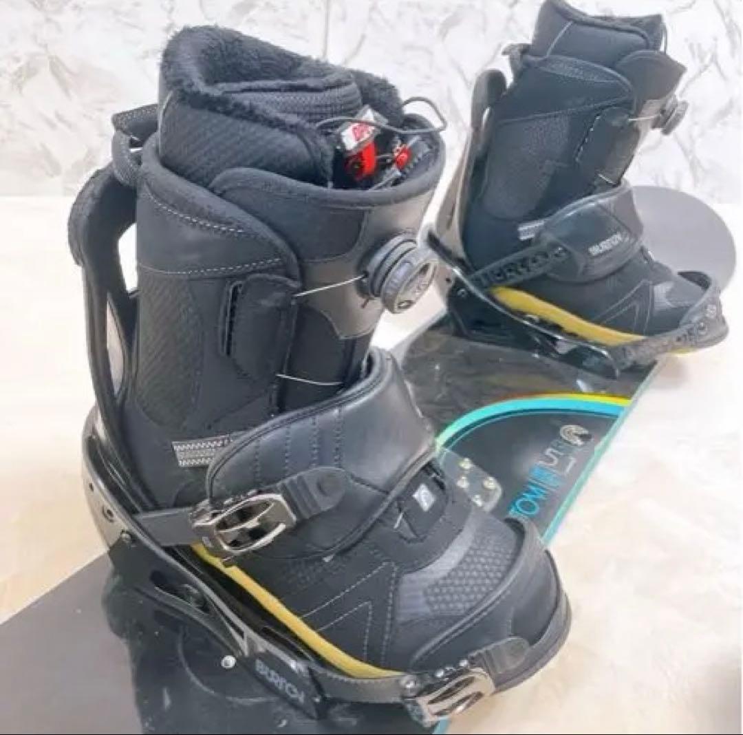 Burton custom 151 スノーボード ビンディングブーツ　3点セット