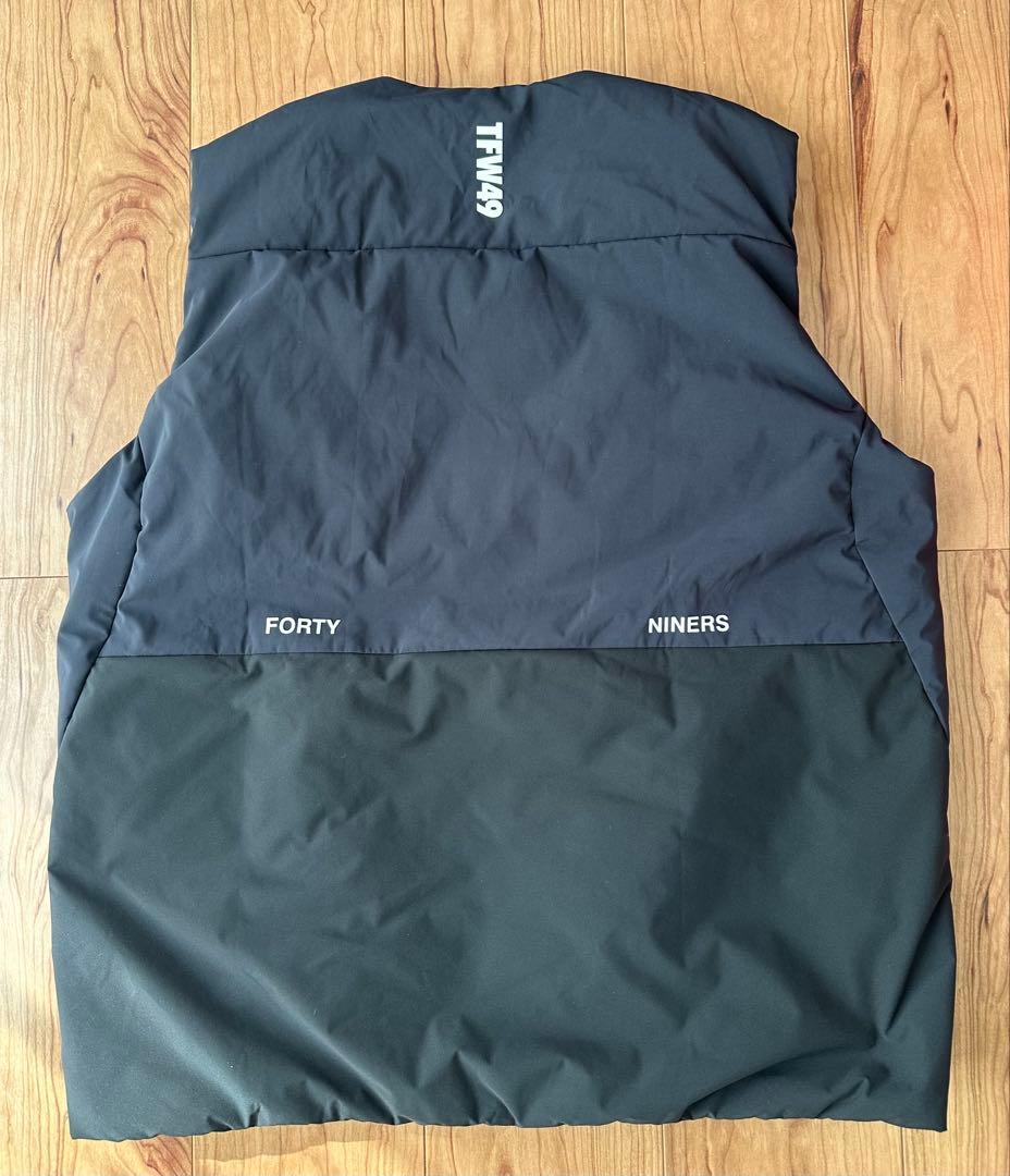メンズウェア TFW49 PADDING VEST L BLACK