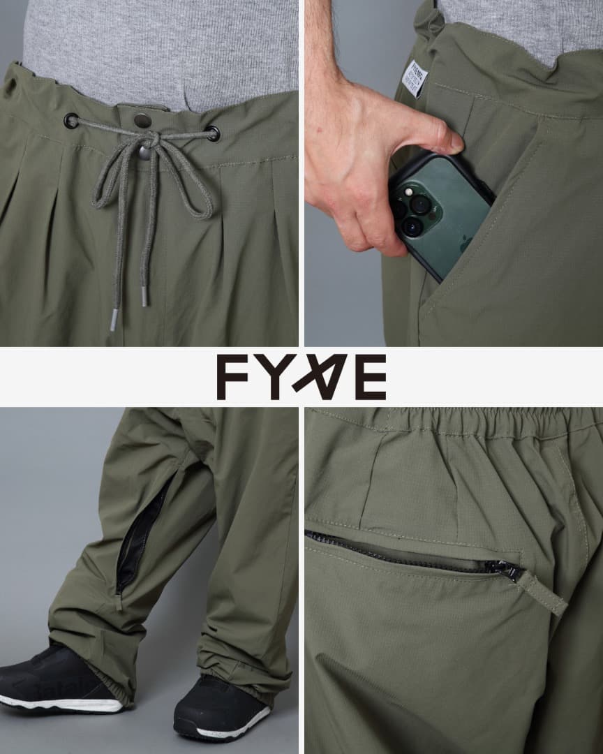FYVE スノーボードウェア 日本限定 新品 セットアップ ［新品］L グレイ