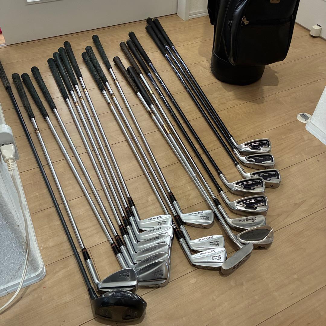 ゴルフまとめて　19本セット　バック付き！