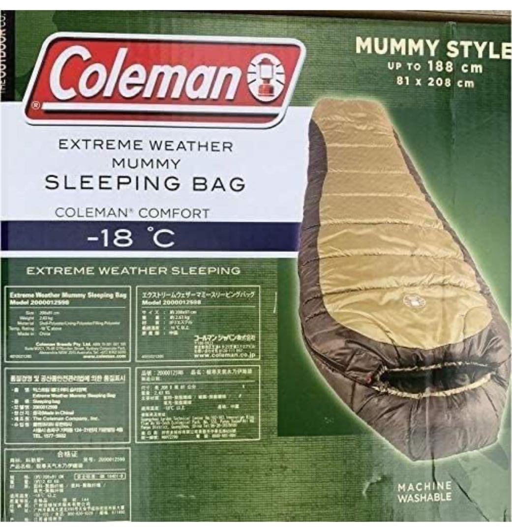 コールマン　Extreme Weather Mummy Sleeping Bag