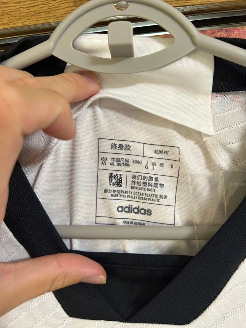 キムタク着用　未使用タグ付　23-24日本代表　DOAN 10番　アウェイ　折紙