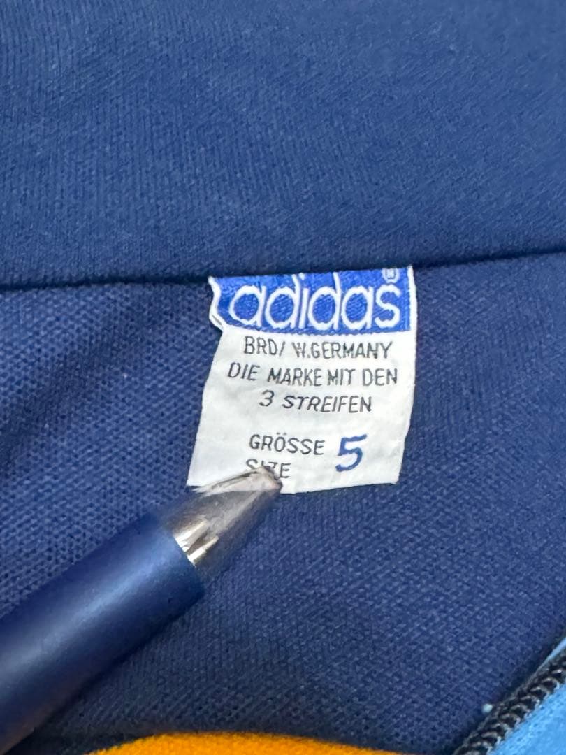 【美品】70s 80s adidasトラックジャケット5号 菅田将暉 小松菜奈