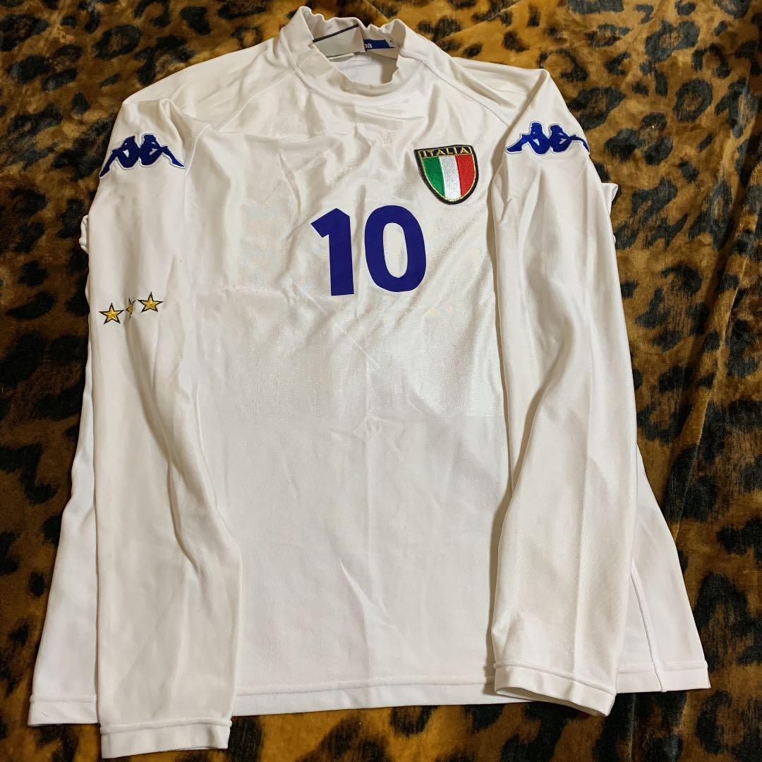 イタリア代表　デルピエロ10番　football Italy away