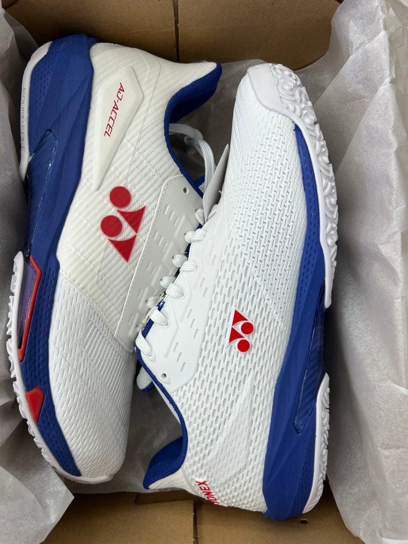 27.5㎝　アドアクセルワイド　新品未使用　YONEX　テニス　シューズ