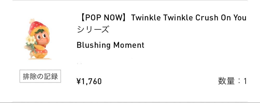 Twinkle twinkle crush on you 4点セット