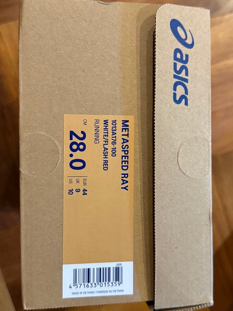 アシックス メタスピードレイ 28.0 新品未使用