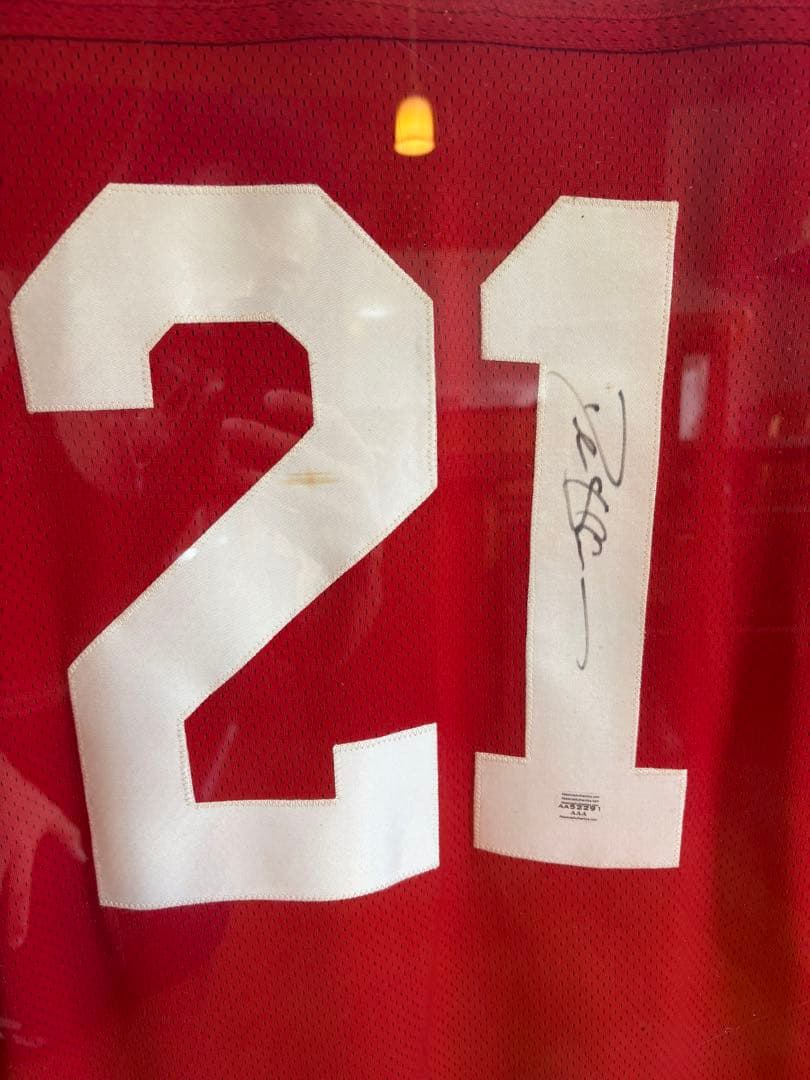 NFL Dion Sanders サイン入りユニフォーム