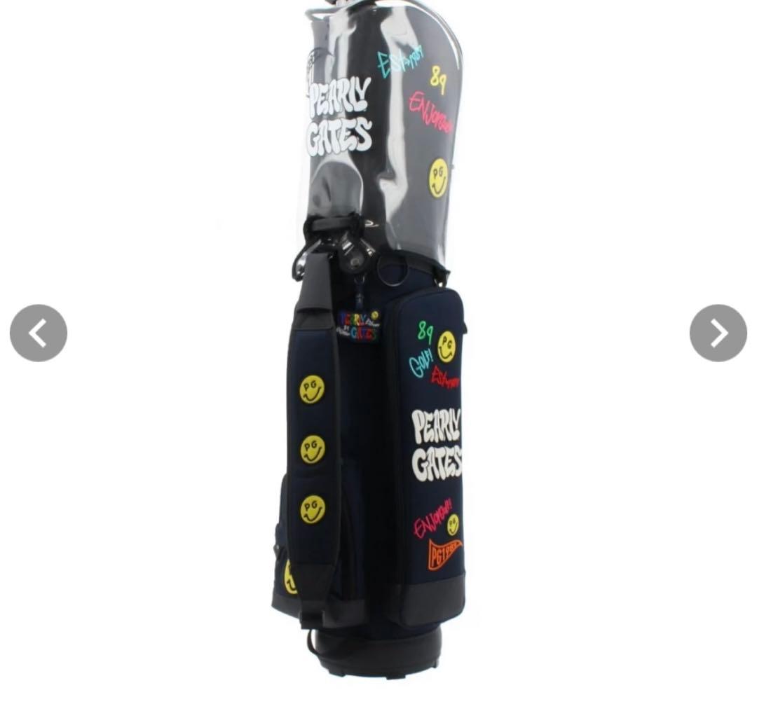 【本日14時まで出品】パーリーゲイツ　キャディバッグ　LoveGOLF ネイビー