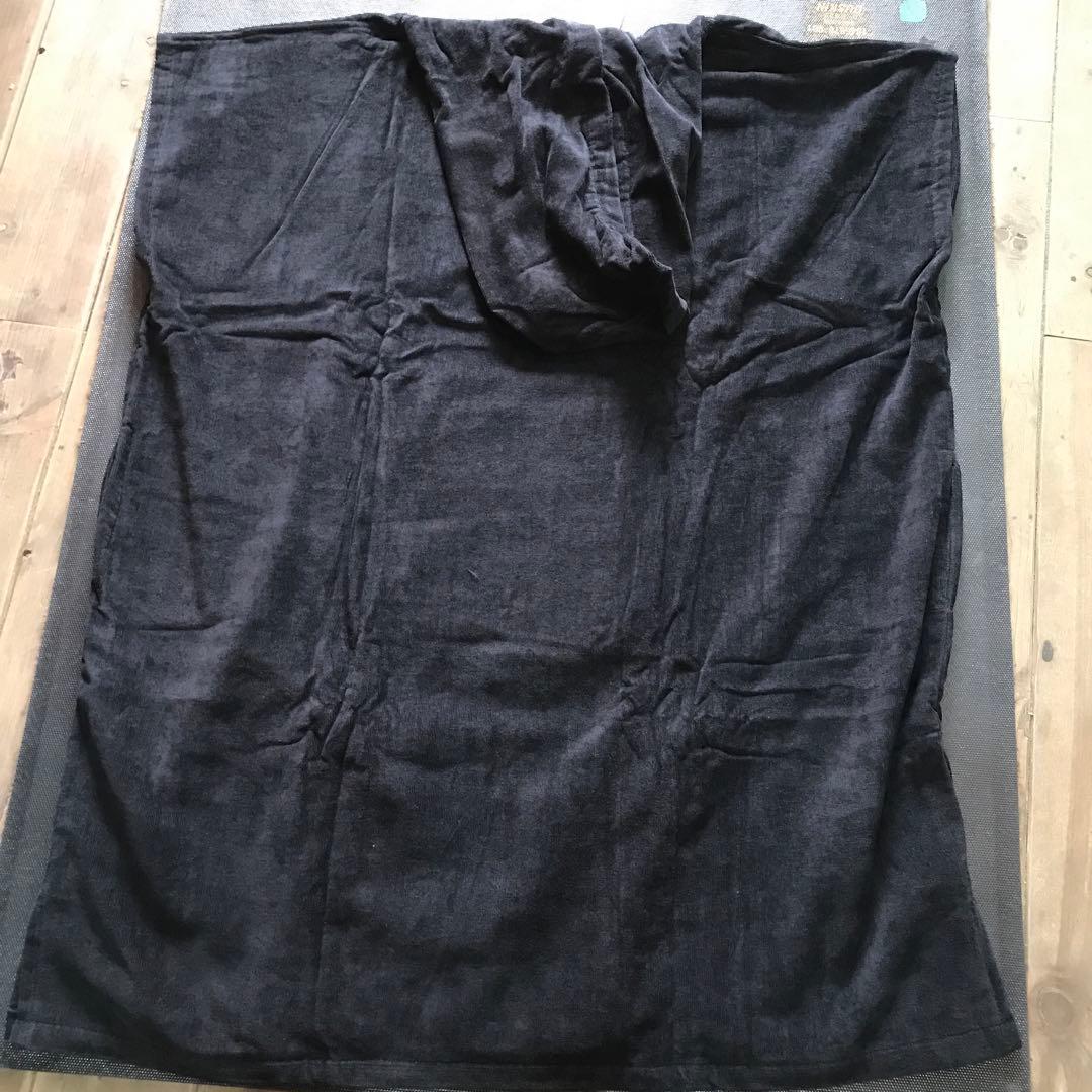 Rip Curl リップカールポンチLogo Hooded Towel ブラック
