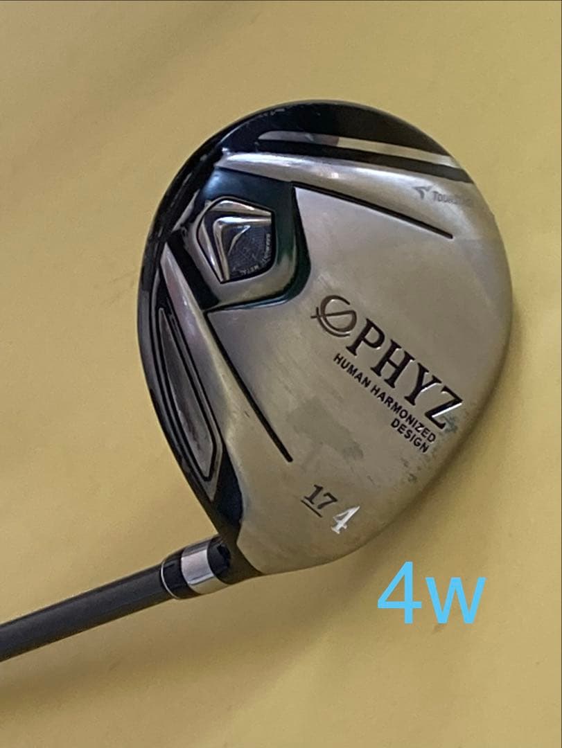ブリヂストン PHYZのフェアウェイウッド4W.7W（1本のみの購入も可能です）