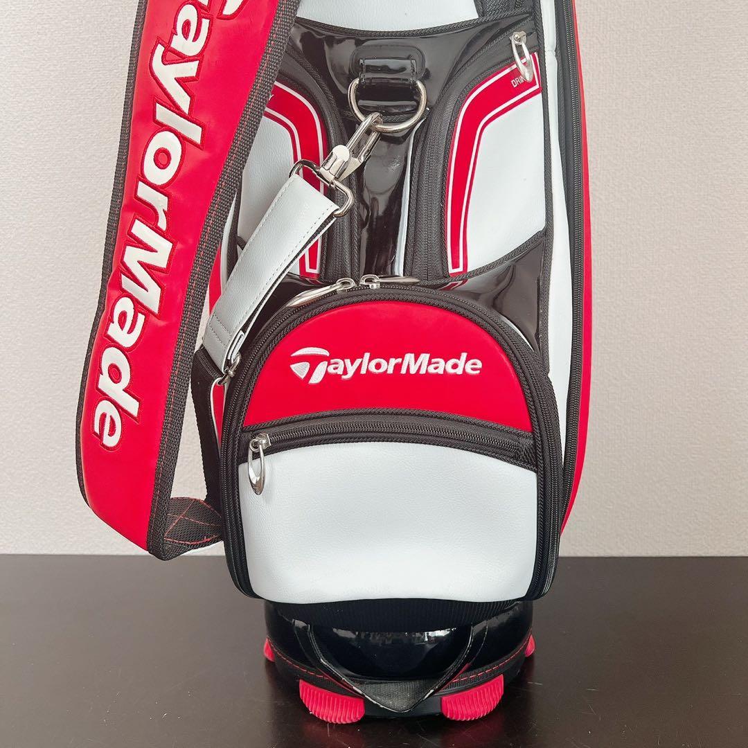 テーラーメイドキャディバッグ9.5型4分割レッド ホワイト TaylorMade