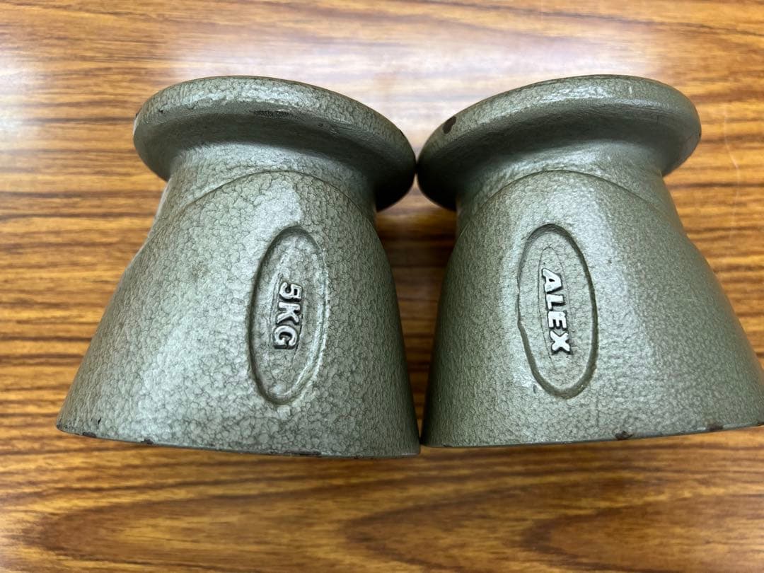 ALEX 5kg×2個 10kg イーグルクロー 握力 ダンベル アレックス