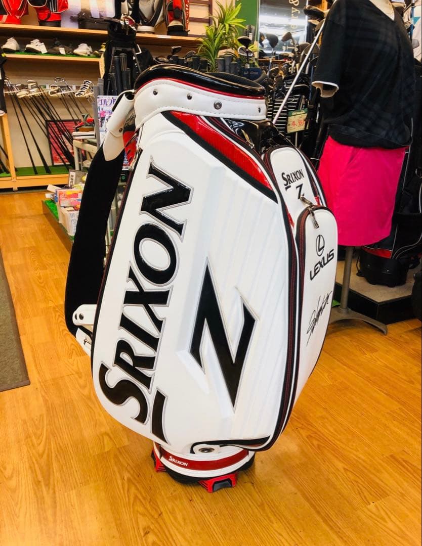 スリクソン SRIXON キャディバッグ プロモデル 松山サイン入り