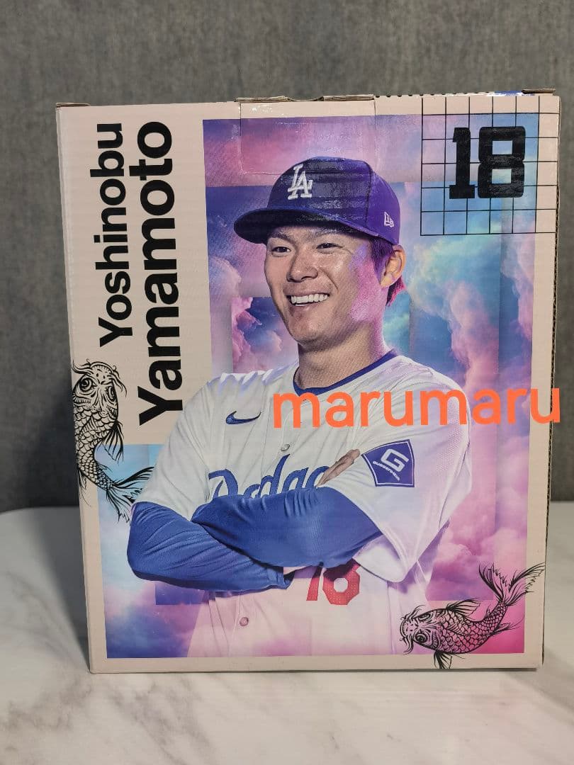 新品 山本由伸ボブルヘッド人形[本物] 6月13日ドジャーススタジアム限定配布②