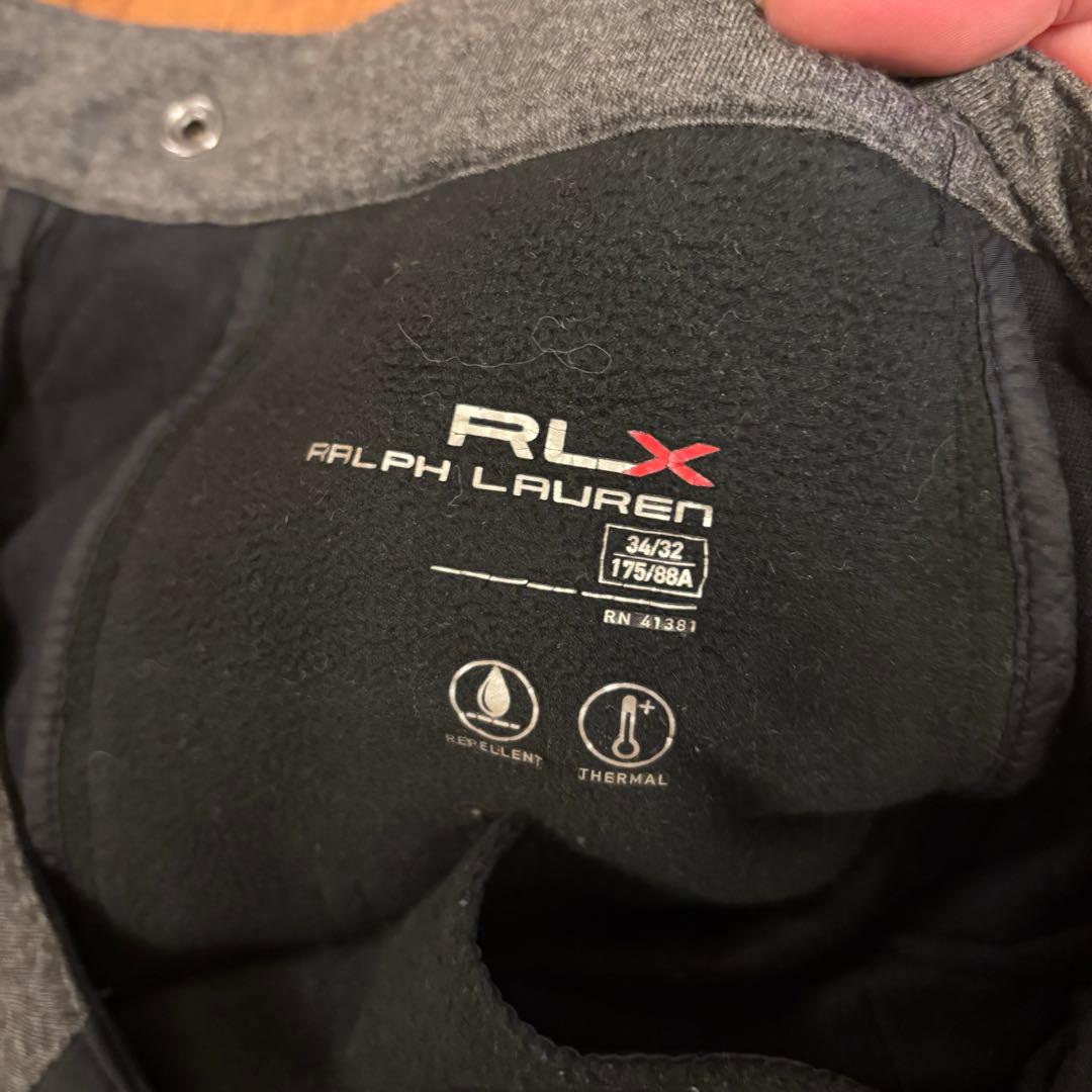 RLX ゴルフ キルティングパンツ 冬用 ダウンパンツ L グレー　ネイビー