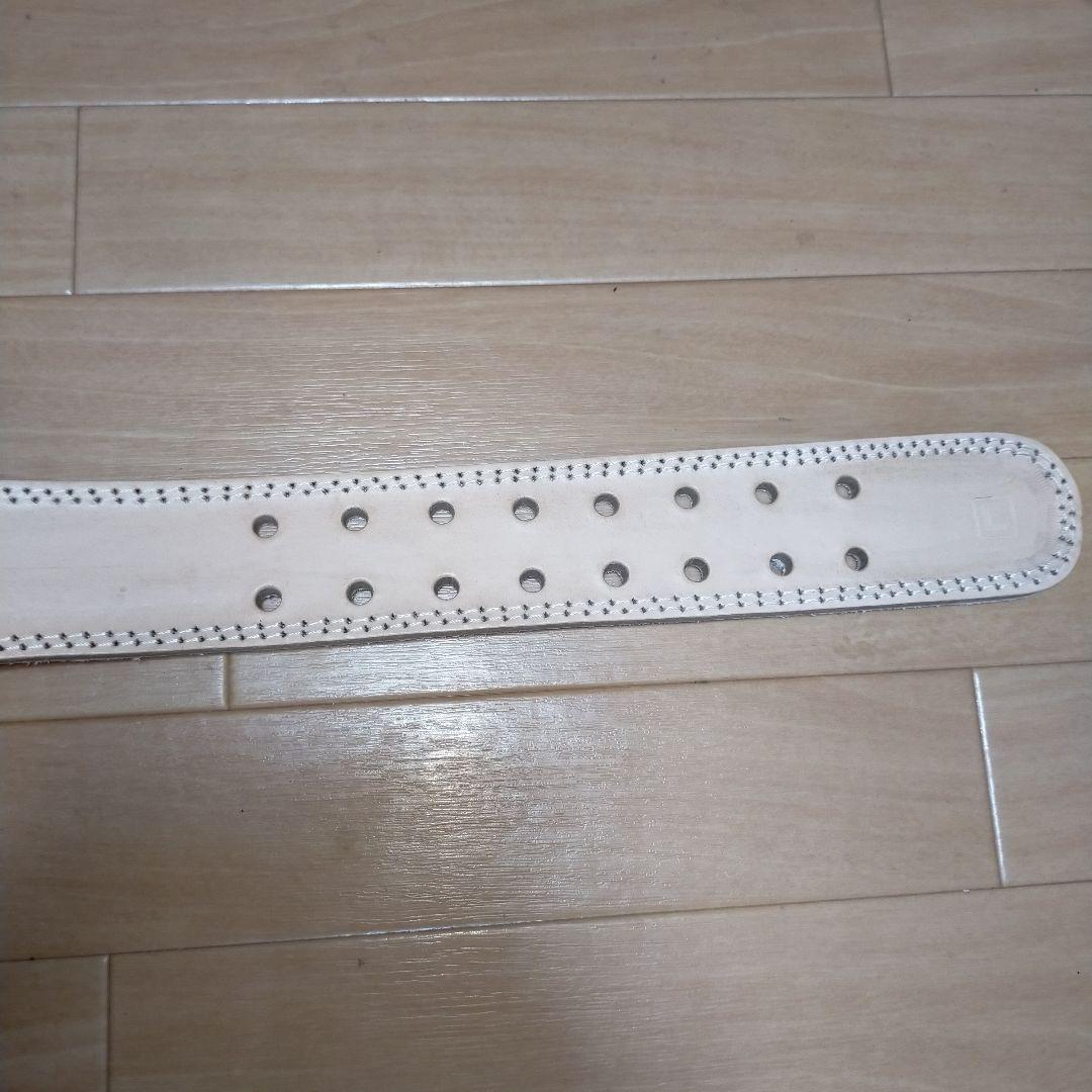ゴールドジム ベーシックレザーベルト トレーニングベルト タグ付 Ｌサイズ